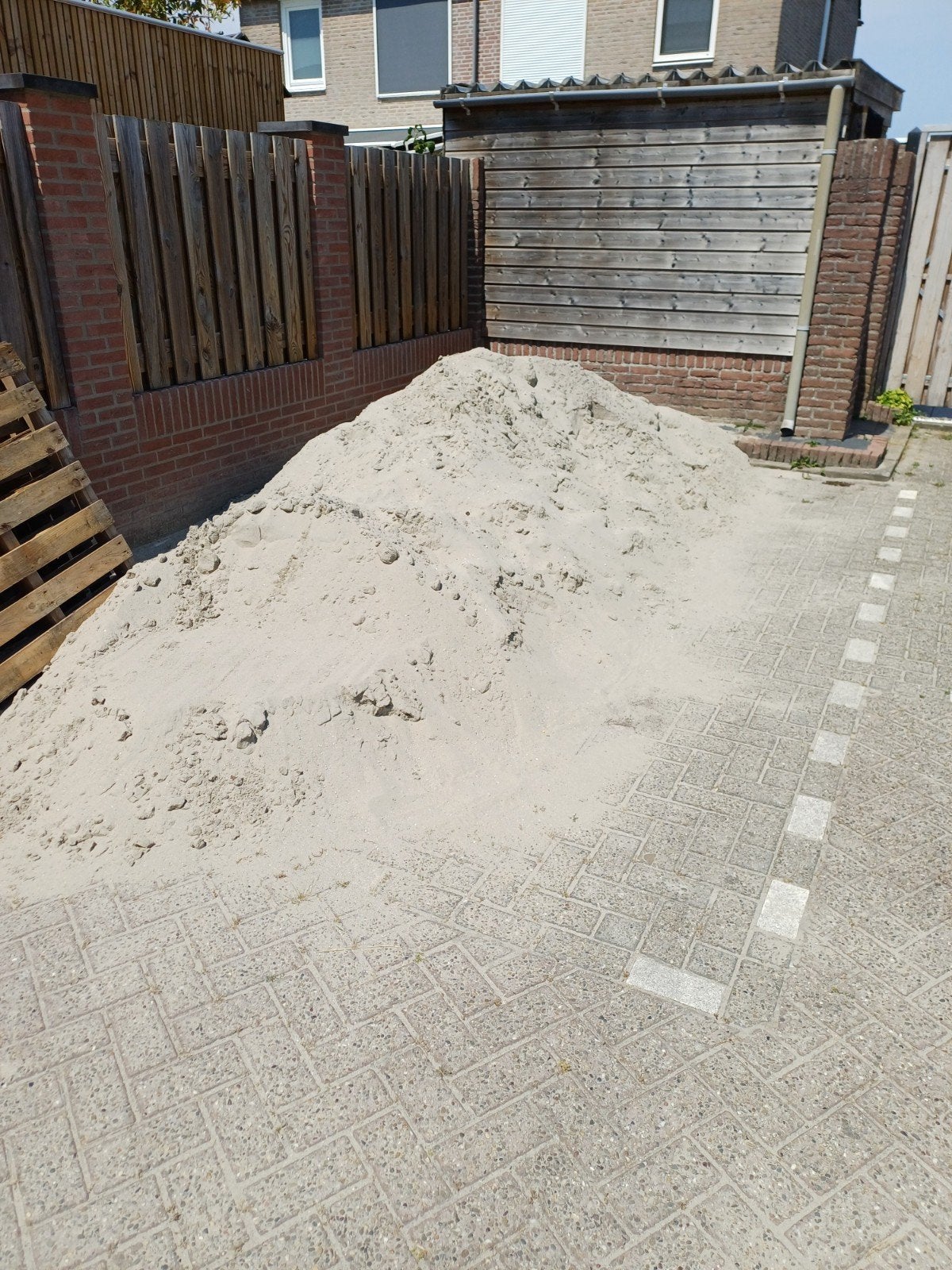 3 kuub zuiver straatzand, Ophalen, Nieuw