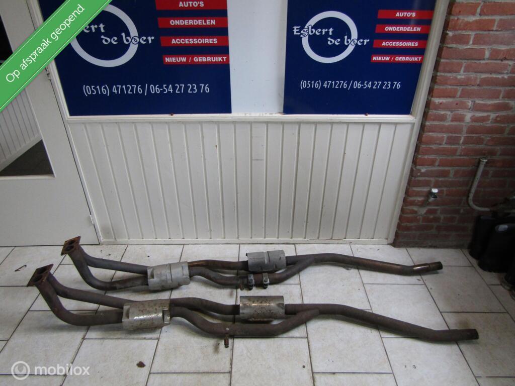 Uitlaat voorpijp + 2x katalysator opel manta b 2.0 gte /gsi, Auto-onderdelen, Uitlaatsystemen, Gebruikt, Opel, Ophalen of Verzenden