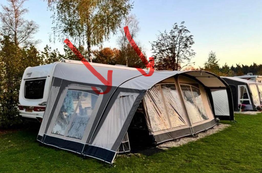 Unico Turijn petluifel 14 t/m 15.1, Caravans en Kamperen, Voortenten en Luifels, Ophalen, Zo goed als nieuw