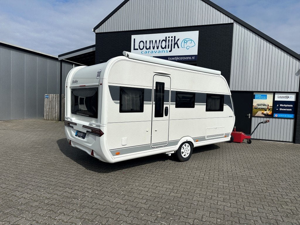 HOBBY On Tour 460 DL ’24 (Enkele Bedden, Mover, Luifel), Caravans en Kamperen, Rondzit, Hobby, Bedrijf, 6 tot 7 meter