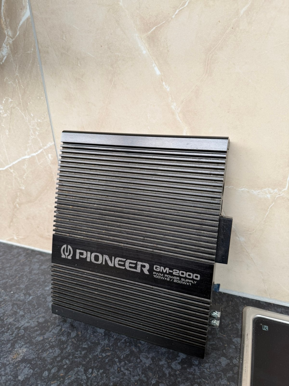 Pioneer gm2000 auto versterker gm 2000, Ophalen, Zo goed als nieuw