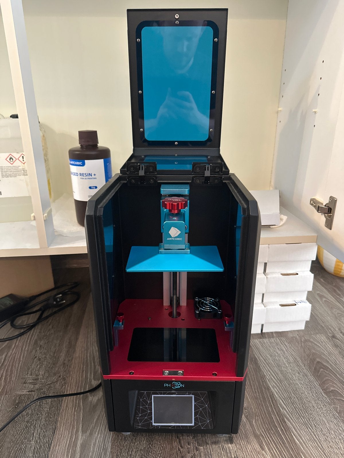 Anycubic Photon mono S 5.5 3D printer (Resin/Hars), Computers en Software, 3D Printers, Ophalen, Zo goed als nieuw, Resin/Hars