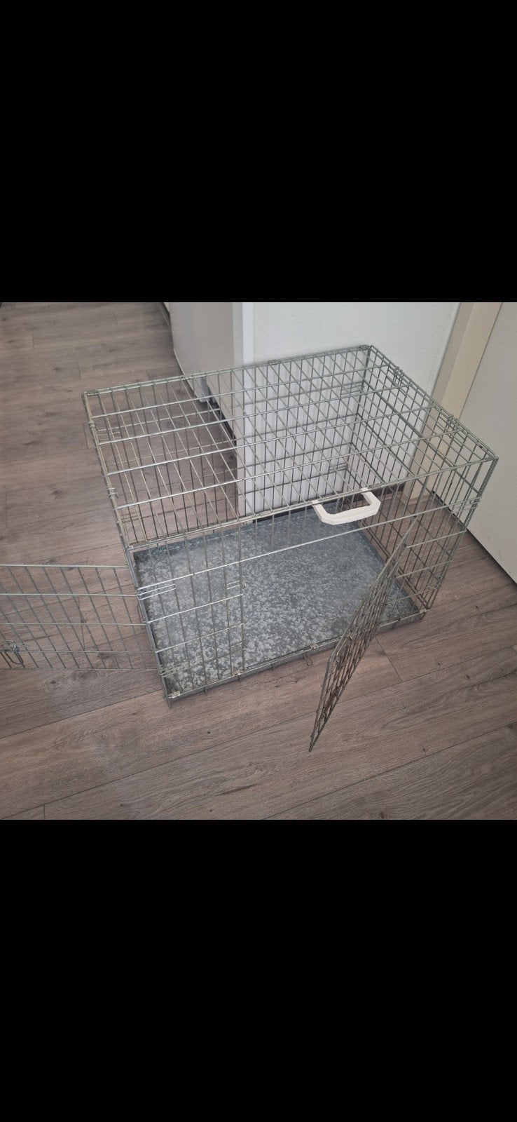 Honden bench alluminium, Dieren en Toebehoren, Ophalen, Zo goed als nieuw, 75 tot 110 cm, 65 tot 100 cm