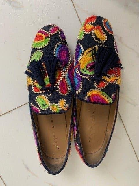 Pedro Miralles super stoere kleurige loafers Mt 38 (Spain), Pedro Miralles, Overige kleuren, Verzenden, Instappers