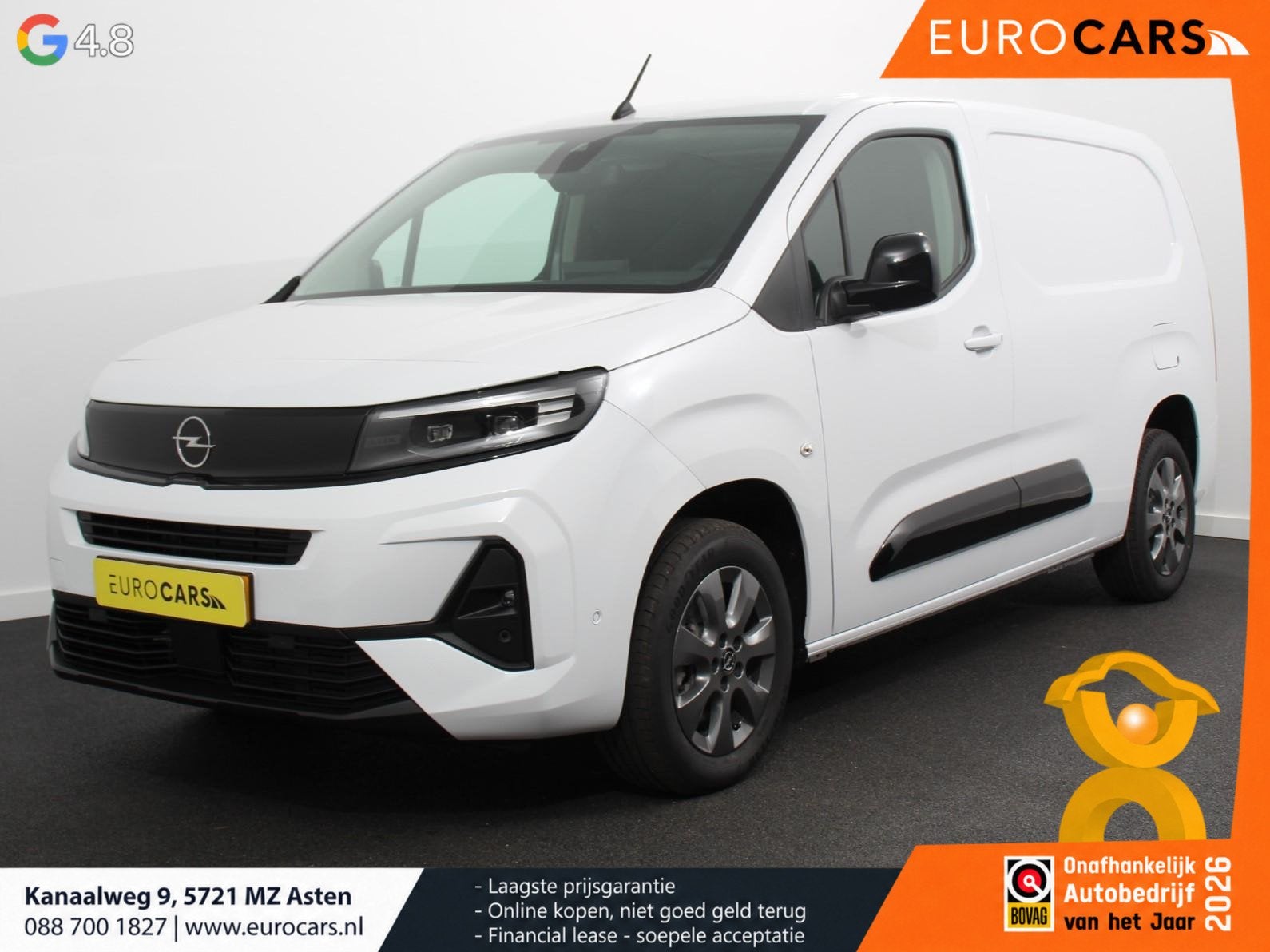 Opel Combo 1.5 BlueHDi 130 S&S L2 Apple Carplay Trekhaak Nav, Auto's, Stof, Gebruikt, 4 cilinders, Verwarmde buitenspiegels