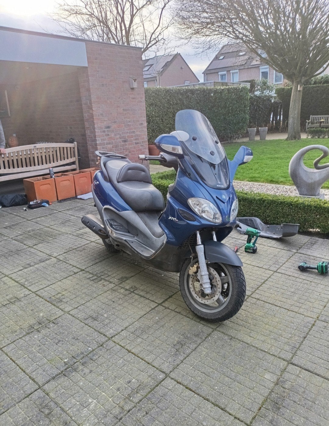 Piaggio X9 500 Evolution - Comfortabele Motorscooter, Ophalen, Benzine, Overige modellen