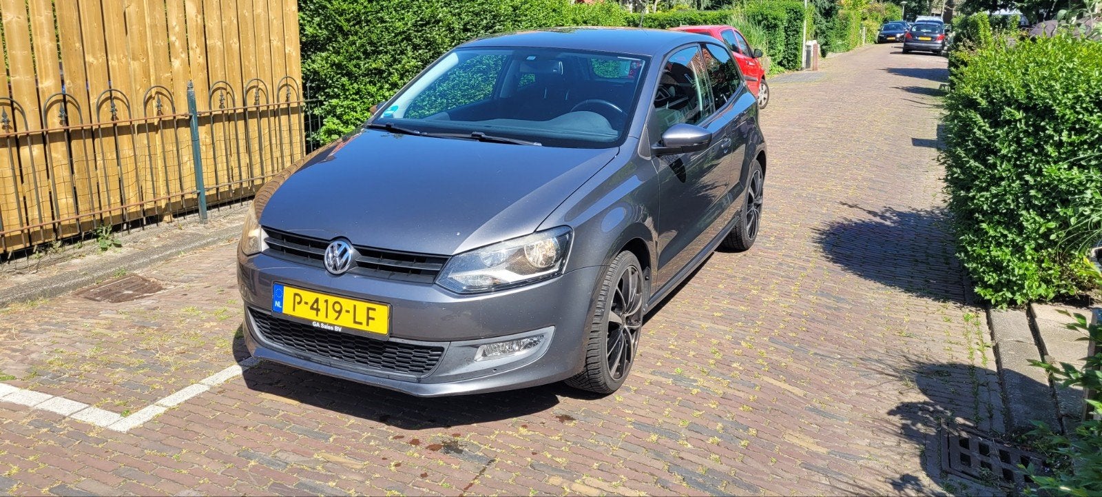 Volkswagen Polo 1.2 2010 TEAM, Voorwielaandrijving, 40 €/maand, Zwart, 1198 cc