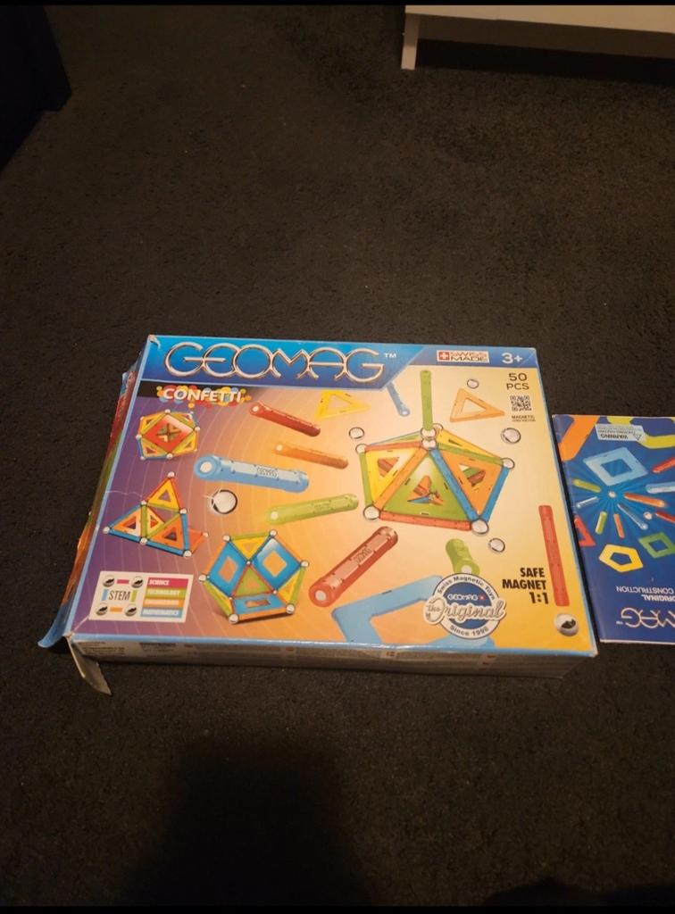 Geomag magnetisch constructiespeelgoed - 50 stuks, Ophalen of Verzenden, Zo goed als nieuw, Overige merken