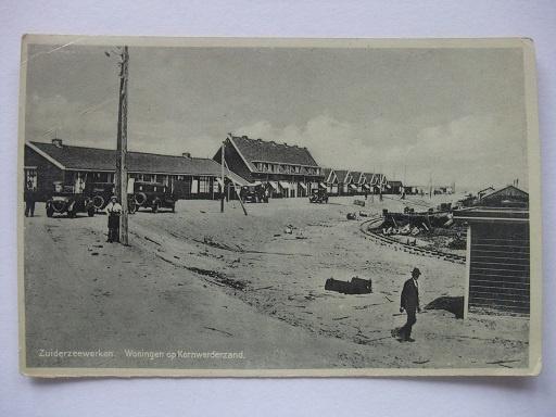 P257 Kornwerderzand - Woningen, Verzenden, 1920 tot 1940, Gelopen, Friesland
