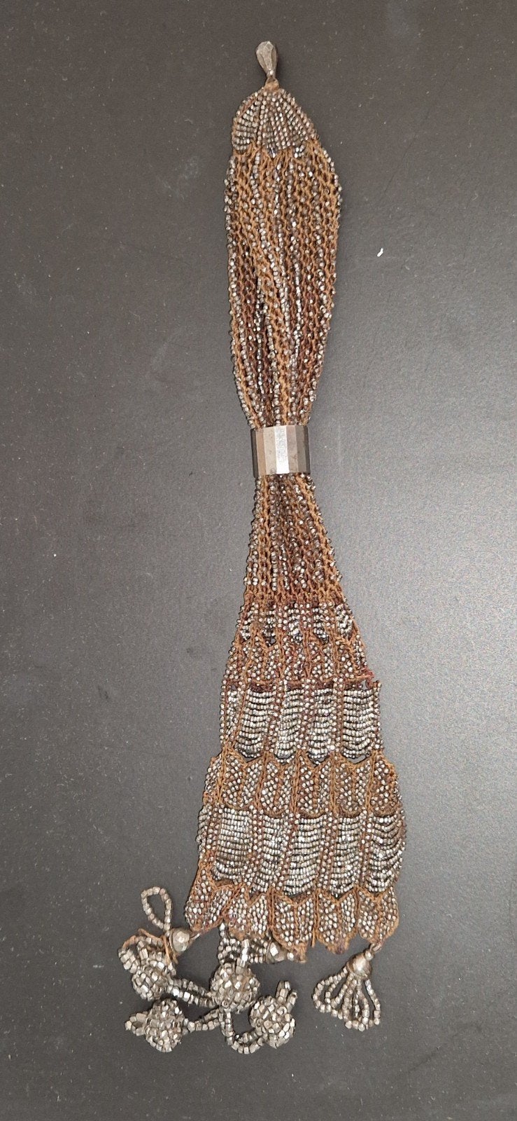 Antieke 19e-eeuwse Langwerpige Geldbuidel, Ophalen of Verzenden, Dames