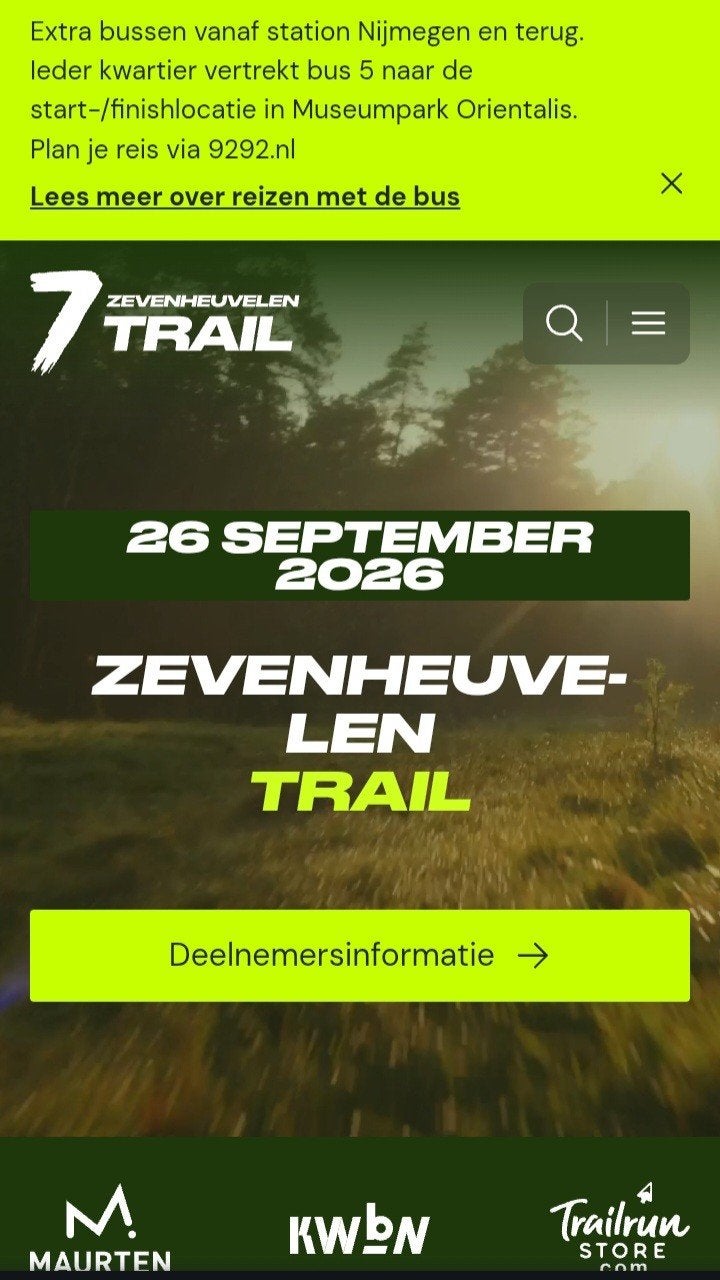 gratis zevenheauvel 7km race (met medaille), Tickets en Kaartjes, Eén persoon