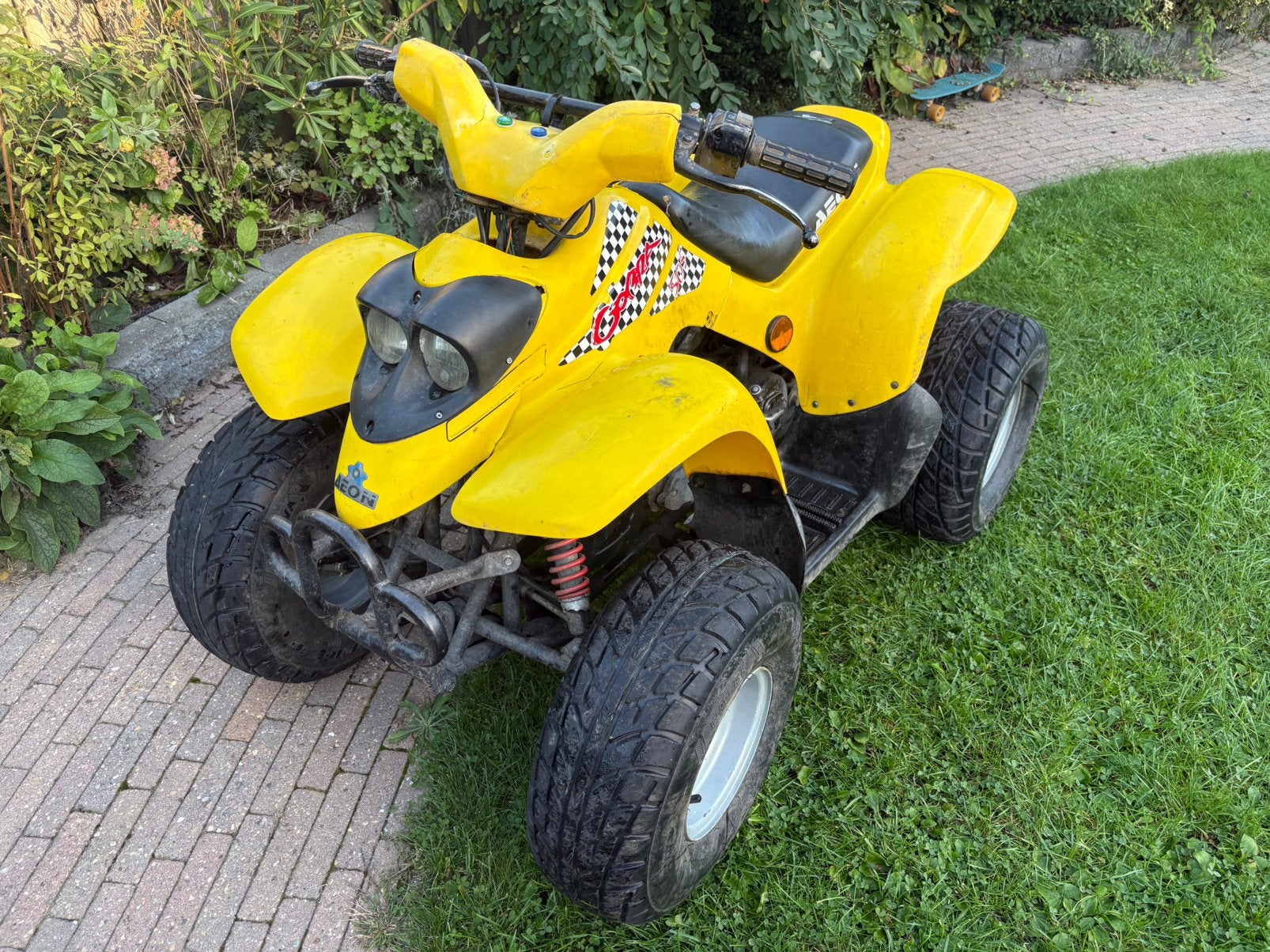 Aeon cobra quad met kenteken, Ophalen, Gebruikt, Overige typen, 50 cc