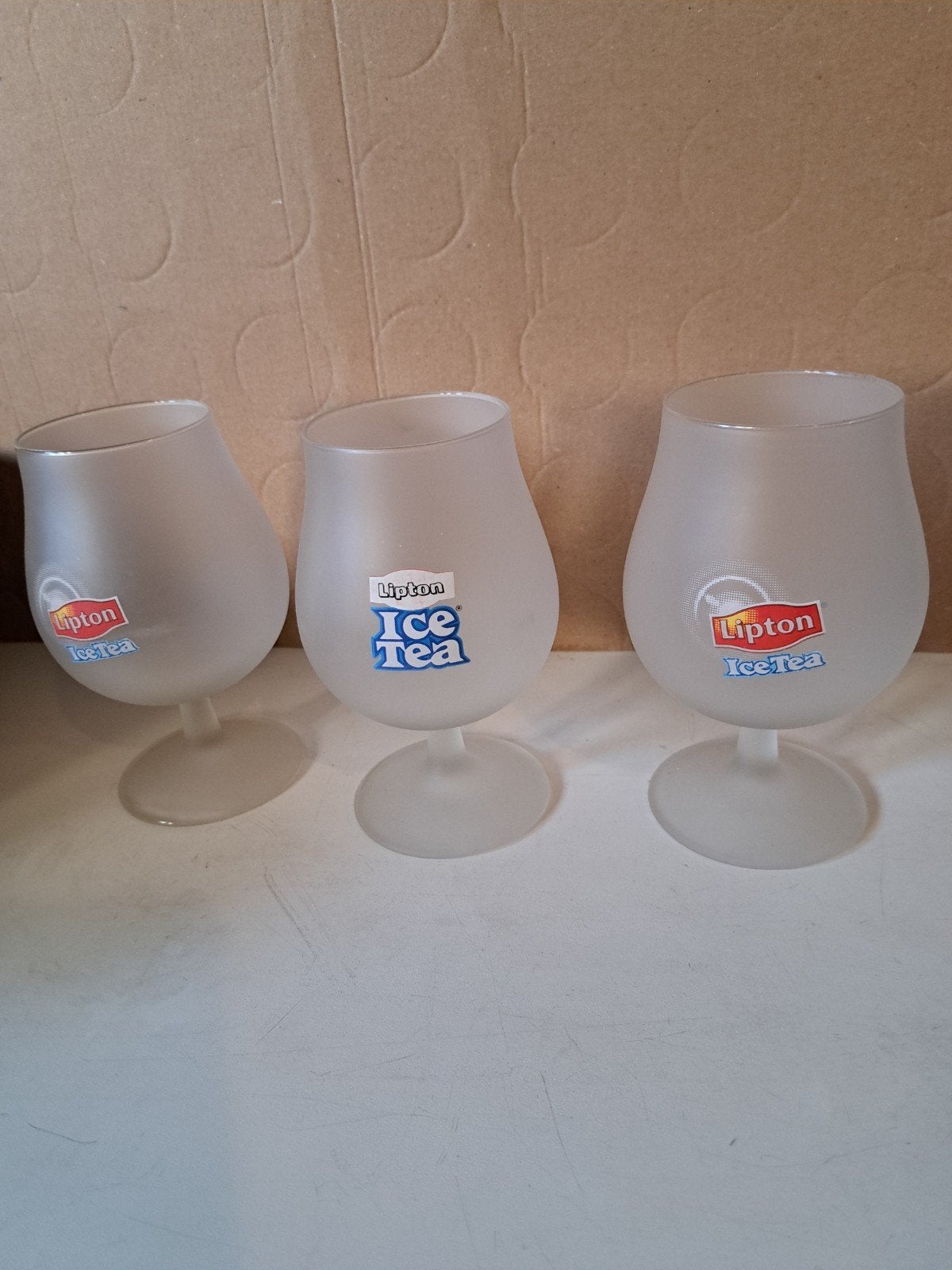 Lipton Ice Tea glazen (3 stuks), Ophalen of Verzenden