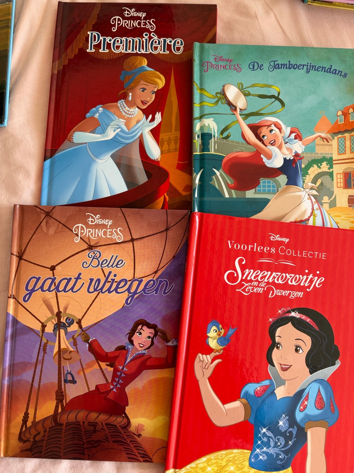 Disney Princess Voorleesboeken Collectie (4 stuks), Boeken, Kinderboeken | Baby's en Peuters, Zo goed als nieuw, 2 tot 3 jaar