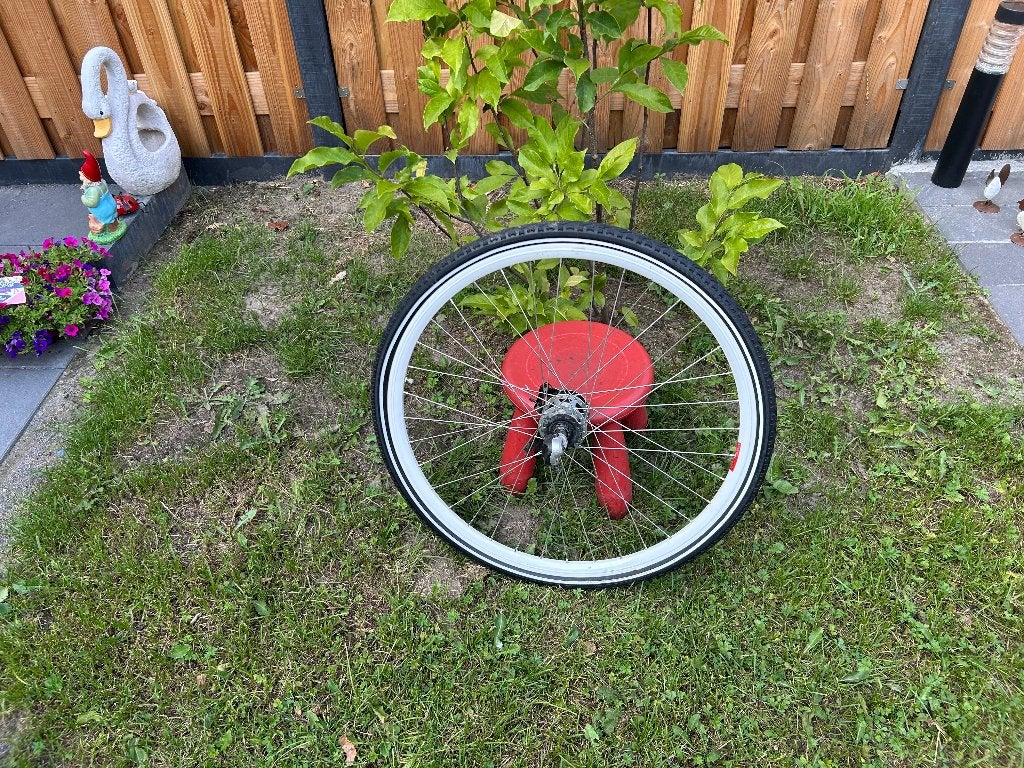 :achterwiel 28 inch 3 NEXUS versnellingen rollerbrakes, Wiel, Gebruikt, Shimano Nexus 3 versnellingen, Ophalen of Verzenden