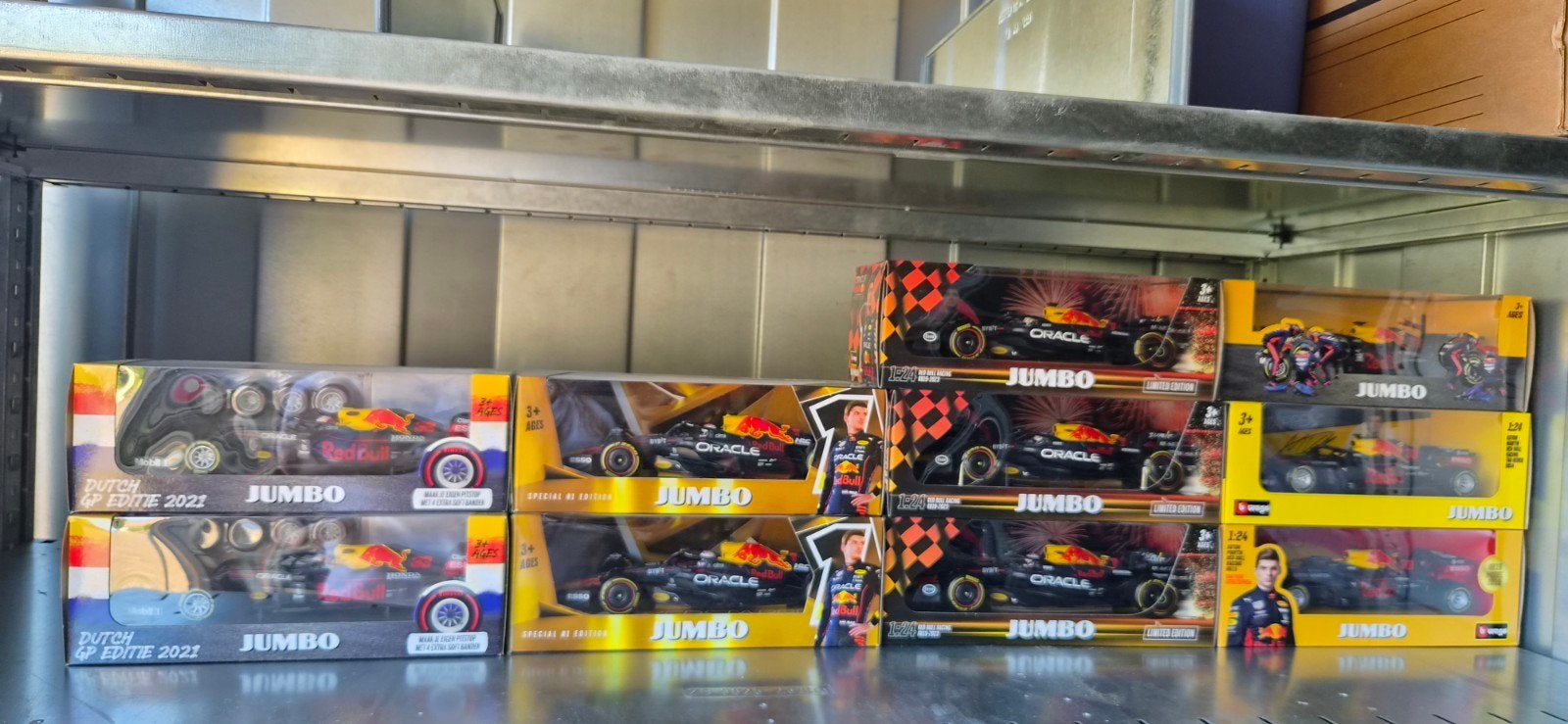 Jumbo Max Verstappen auto's, Jumbo, Ophalen