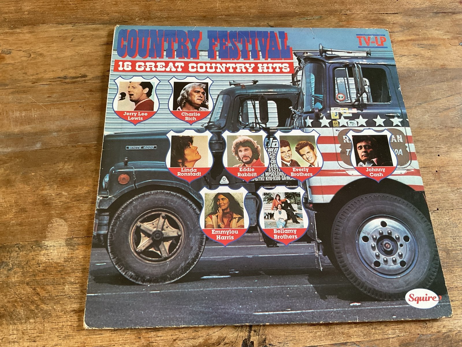 Country Festival: 16 Great Country Hits TV-LP, Verzenden, Gebruikt, Verzamelalbum, Country