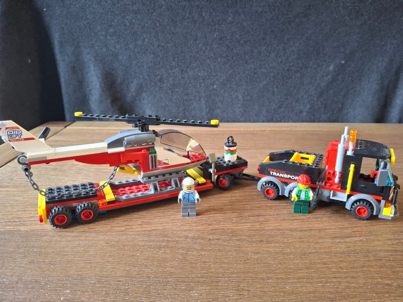 Lego City 60183 Zwaar Transport met Helikopter, Lego, Ophalen of Verzenden, Inclusief instructies, Complete set