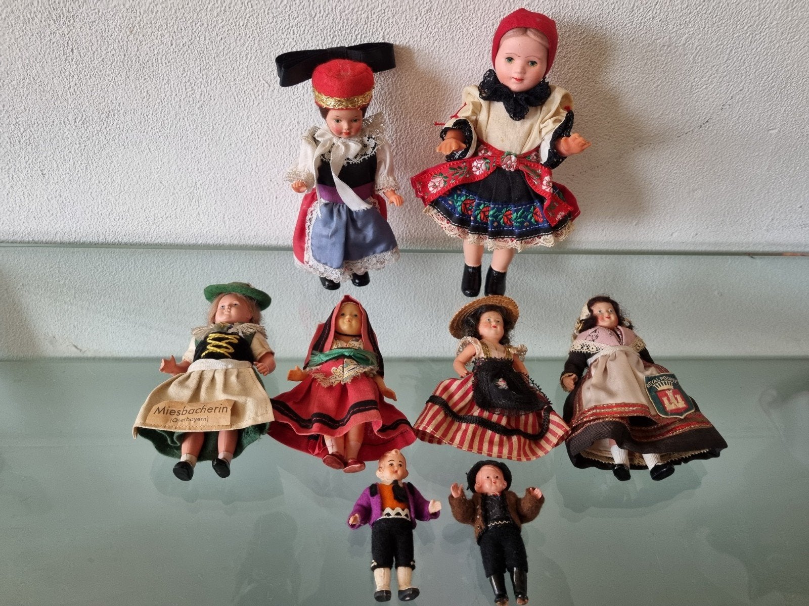 Jrn'50/60,CELLULOID,8,POPPETJES, Div.Afm,Zie Foto's, Igvst!, Ophalen of Verzenden