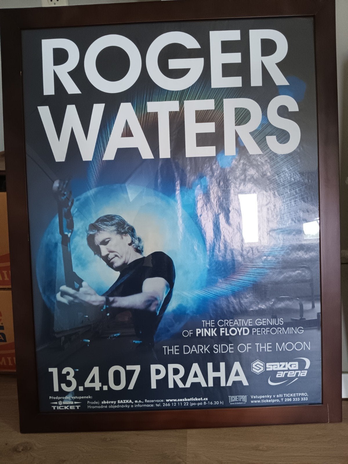 ingelijste poster Roger Waters, Ophalen, Gebruikt, A1 t/m A3