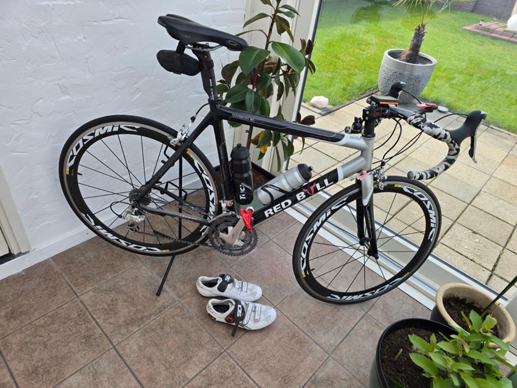 Red Bull FULL Carbon SL , ceramic bearings racefiets, Overige merken, Gebruikt, Carbon, Heren