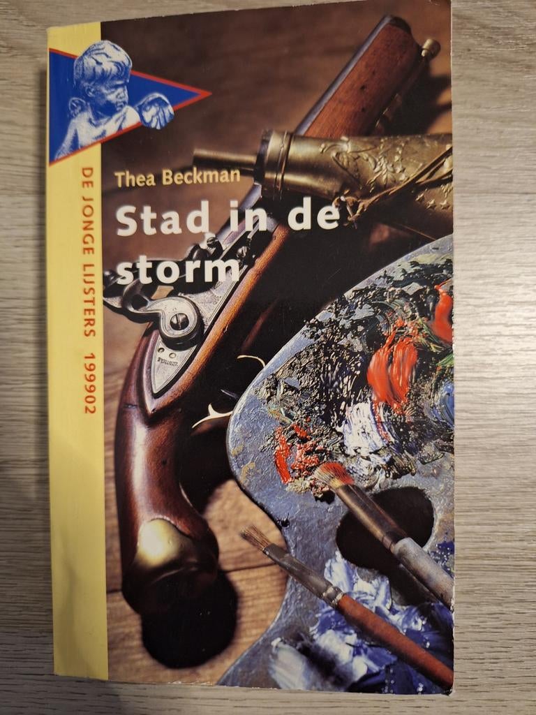 Stad in de storm - Thea Beckman (De Jonge Lijsters), Boeken, Romans, Gelezen, Nederland, Ophalen of Verzenden