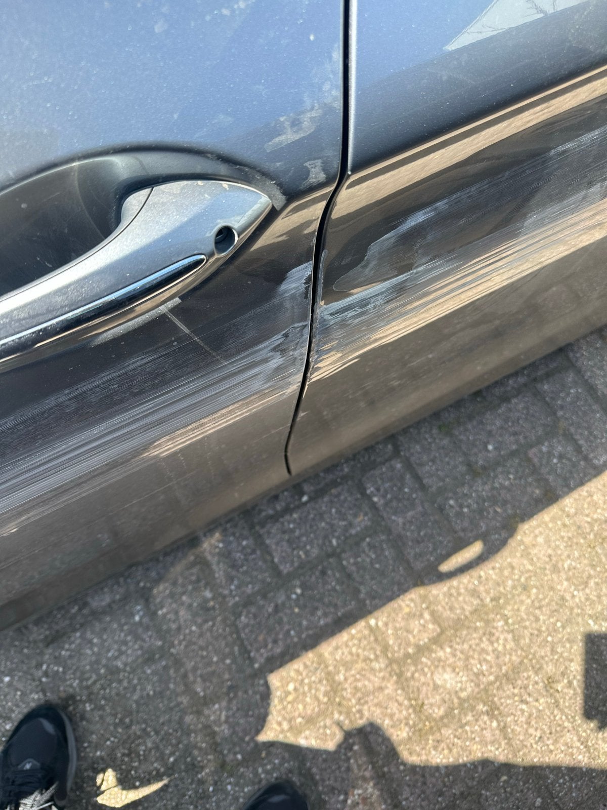 BMW 528i 2010 met schade - Zelf ophalen, Ophalen, Sedan, Zilver of Grijs, Benzine