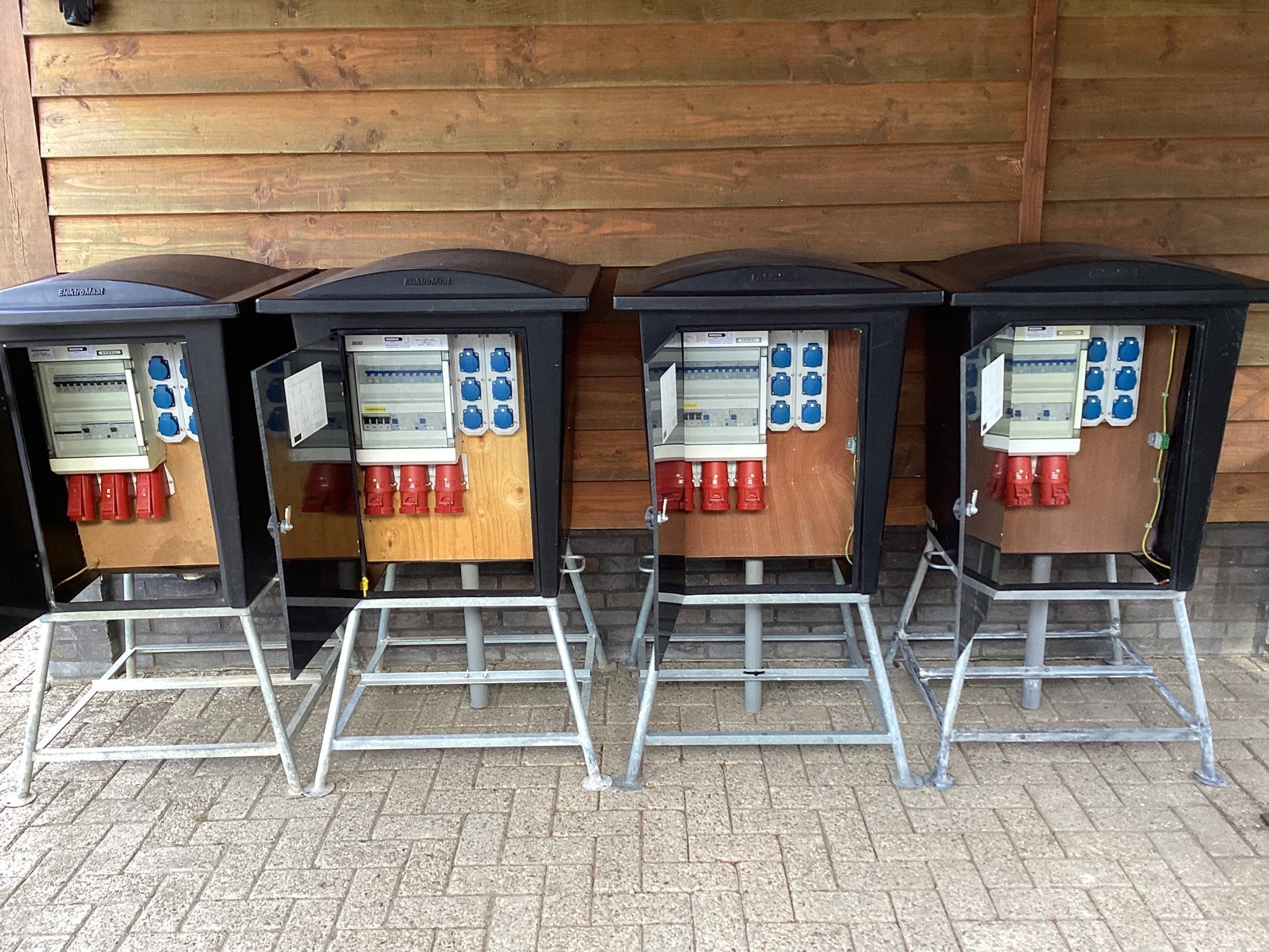 BOUWSTROOMKAST ELEKTROMAAT BOUWWATERPUT Meterkast 25/40/63A, Ophalen, Zo goed als nieuw, Overige typen