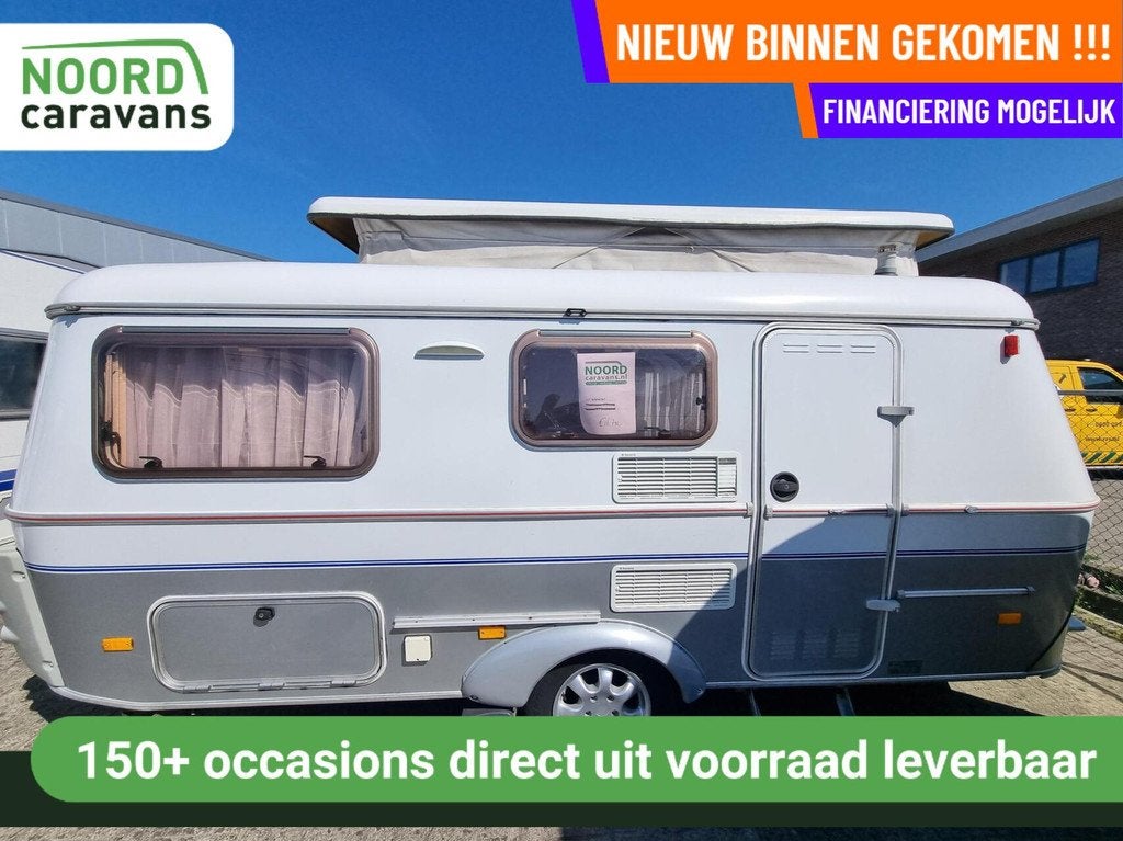 Eriba TROLL 550 GT MOVER + DWARSBED + HEFDAK + VOORTENT, Bedrijf, 5 tot 6 meter, Eriba, Mover