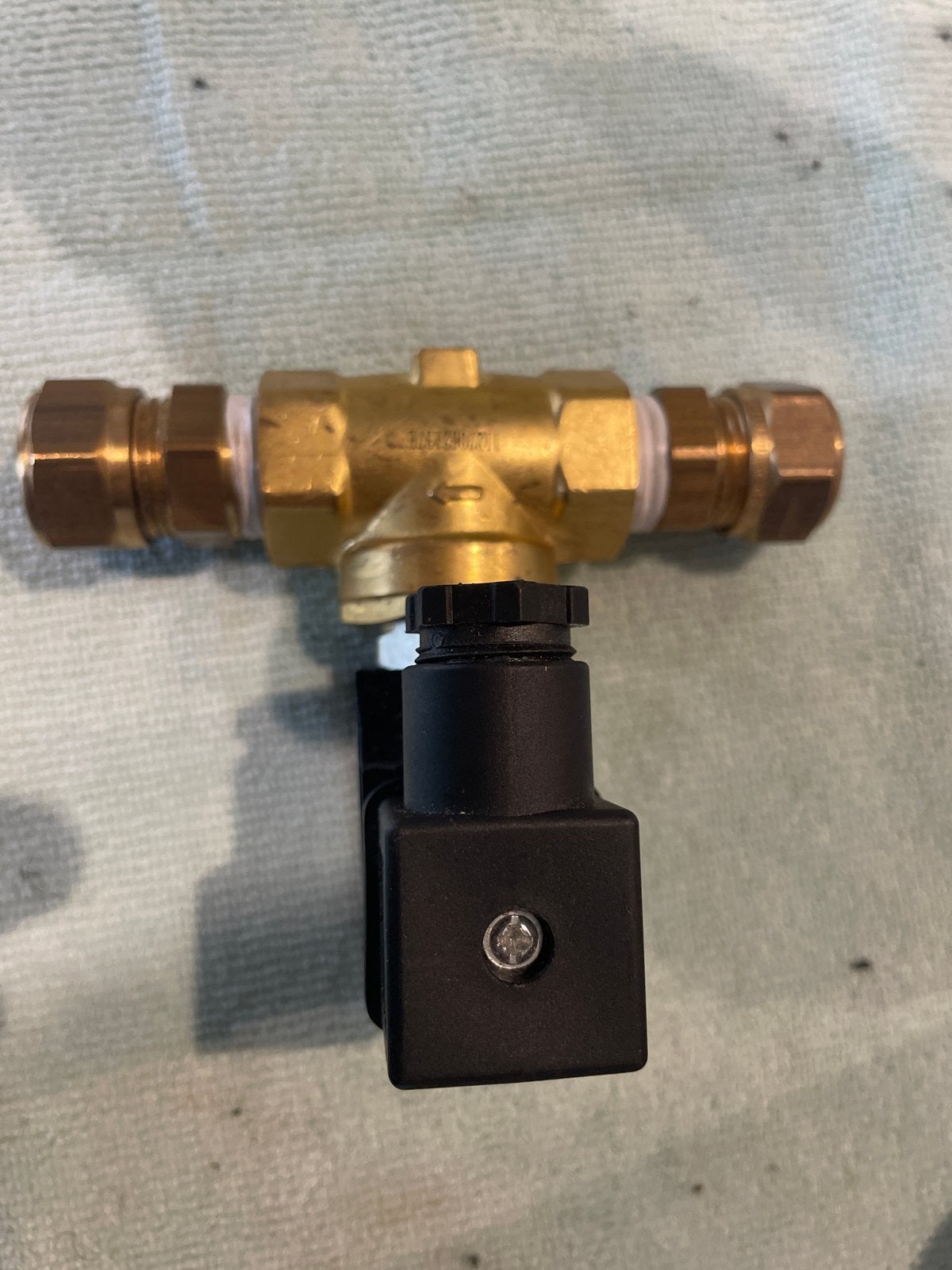 Messing magneetventiel 12V DC, 3-weg, Ophalen of Verzenden, Nieuw