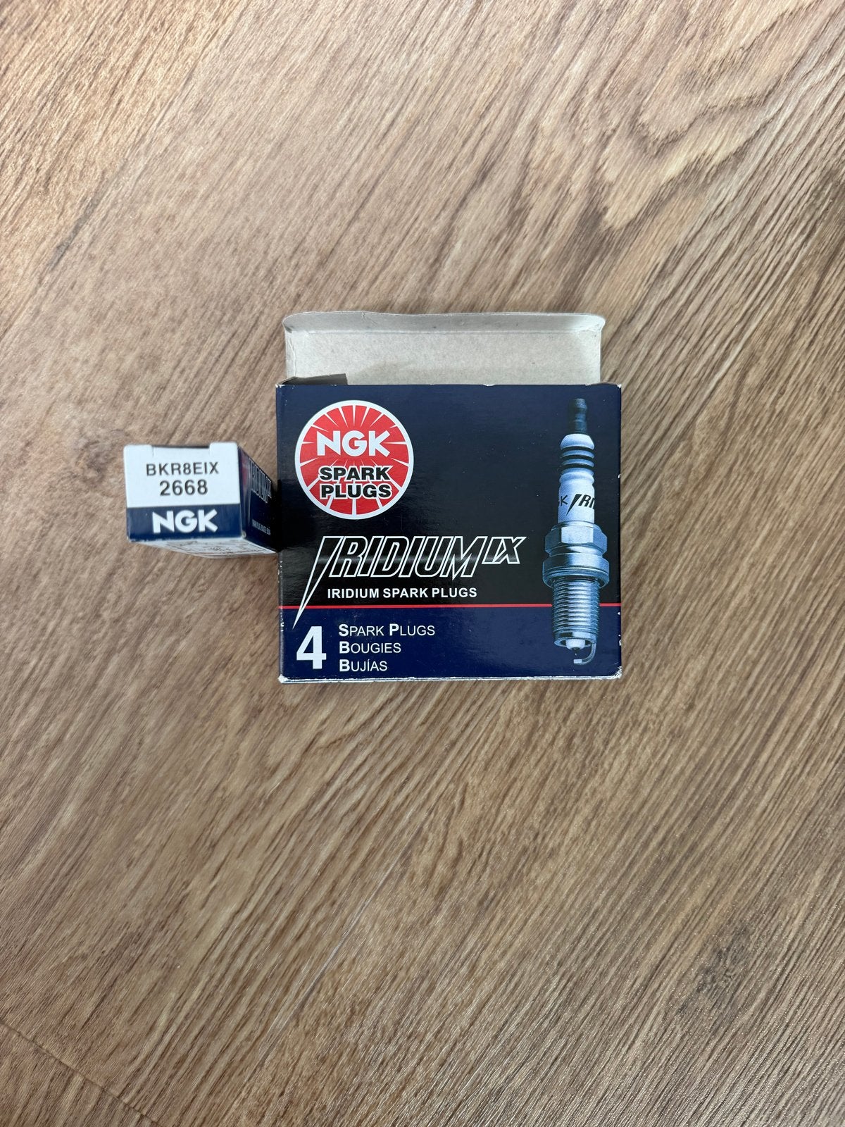 NGK Iridium IX Bougies BKR8EIX 2668 (4 stuks), Auto-onderdelen, Ophalen of Verzenden, Nieuw, Universele onderdelen
