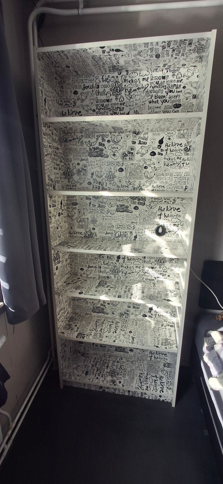 ikea kast billy jäder limited edition, Huis en Inrichting, Ophalen, Met plank(en), Gebruikt, 200 cm of meer