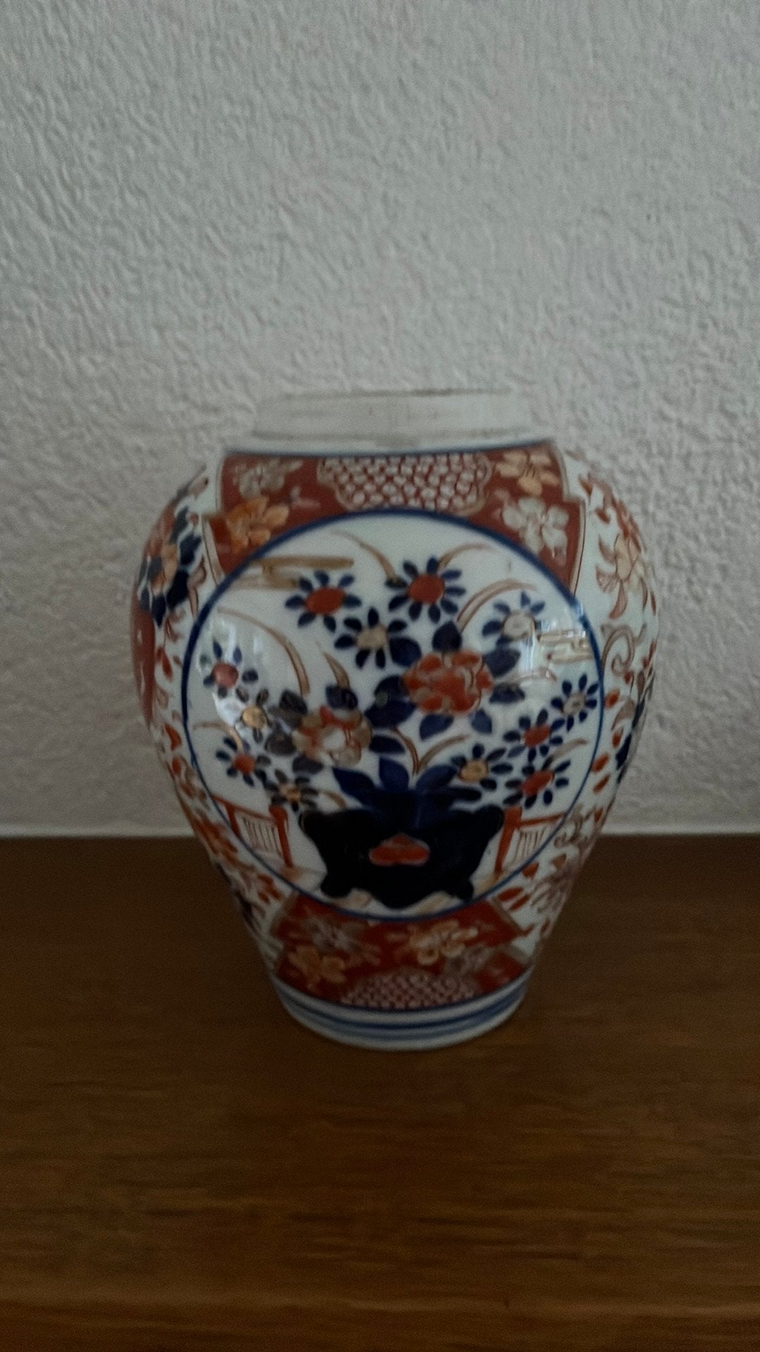 Japanse Imari pot, Ophalen of Verzenden
