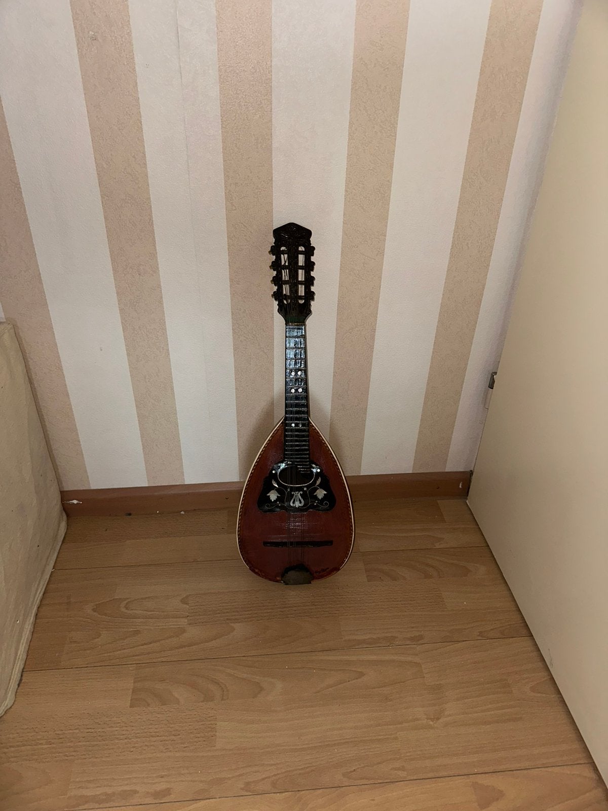 Klassieke Antieke Mandoline (Bolmandoline / Napolitaans Mode, Ophalen, Zo goed als nieuw