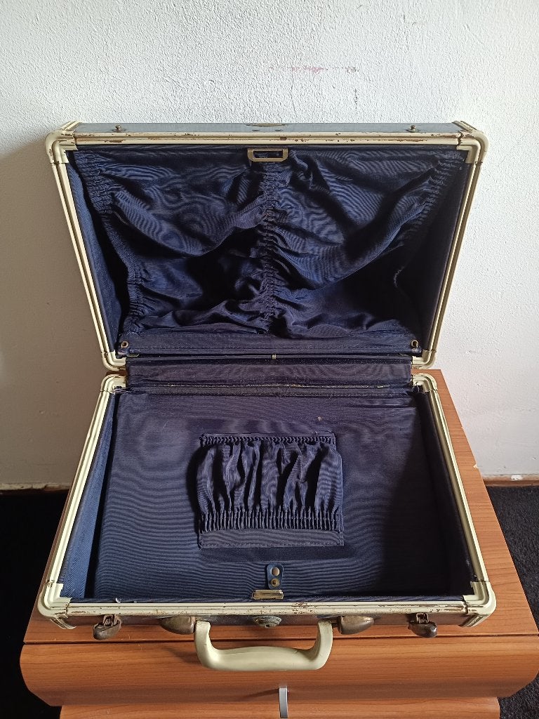 Vintage Samsonite koffertje, Ophalen, Gebruikt, Hard kunststof, Minder dan 50 cm