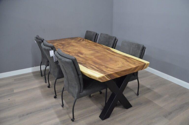 Boomstamtafel Suar– 250 cm (BT912), Ophalen of Verzenden, Nieuw