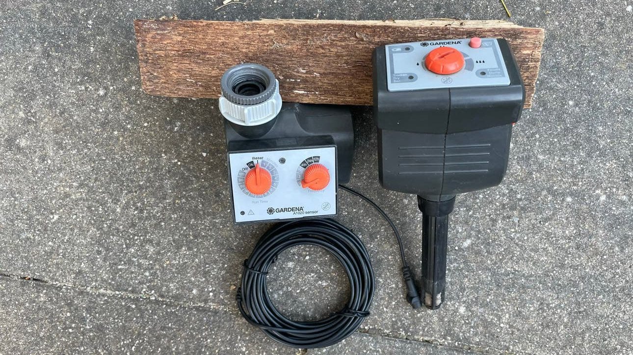 Gardena A1020 Watercomputer + sensor, Ophalen of Verzenden, Gebruikt