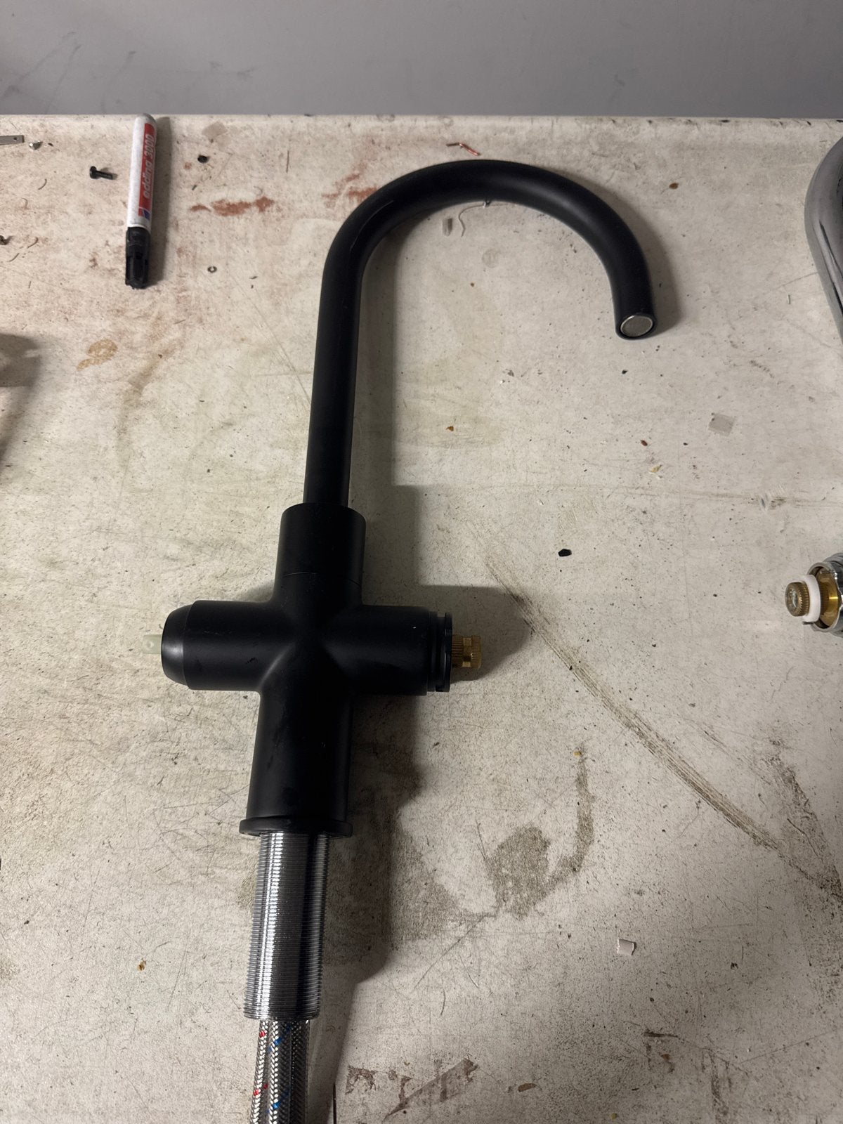 Handson Ace 3-in-1 Kokendwaterkraan Zwart (alleen kraan), Ophalen of Verzenden, Zwart, Metaal, Overige merken