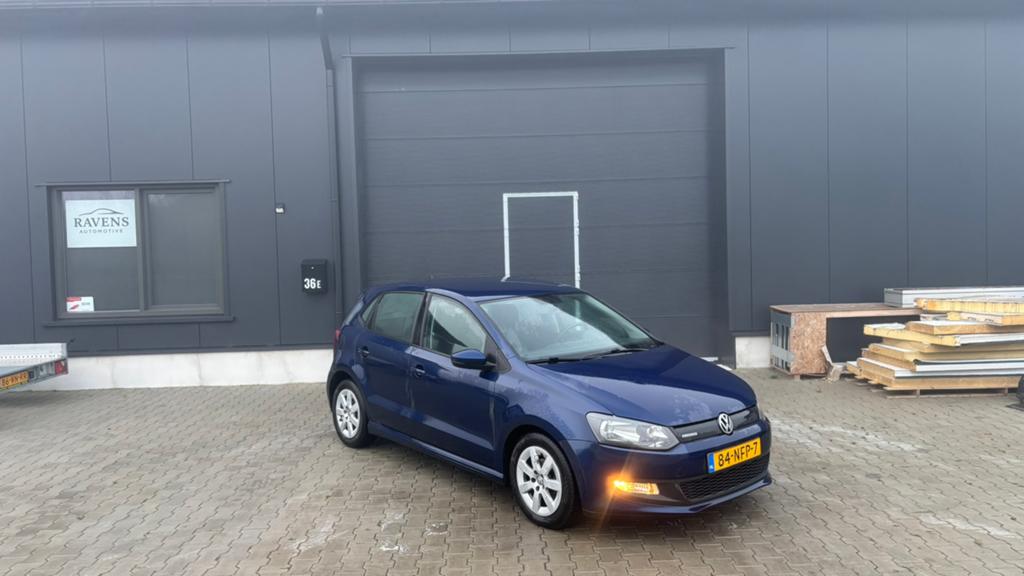 Volkswagen Polo 1.2 TDI 75PK 5D Bluemotion 2010 Blauw, Voorwielaandrijving, Stof, 74 pk, 1199 cc