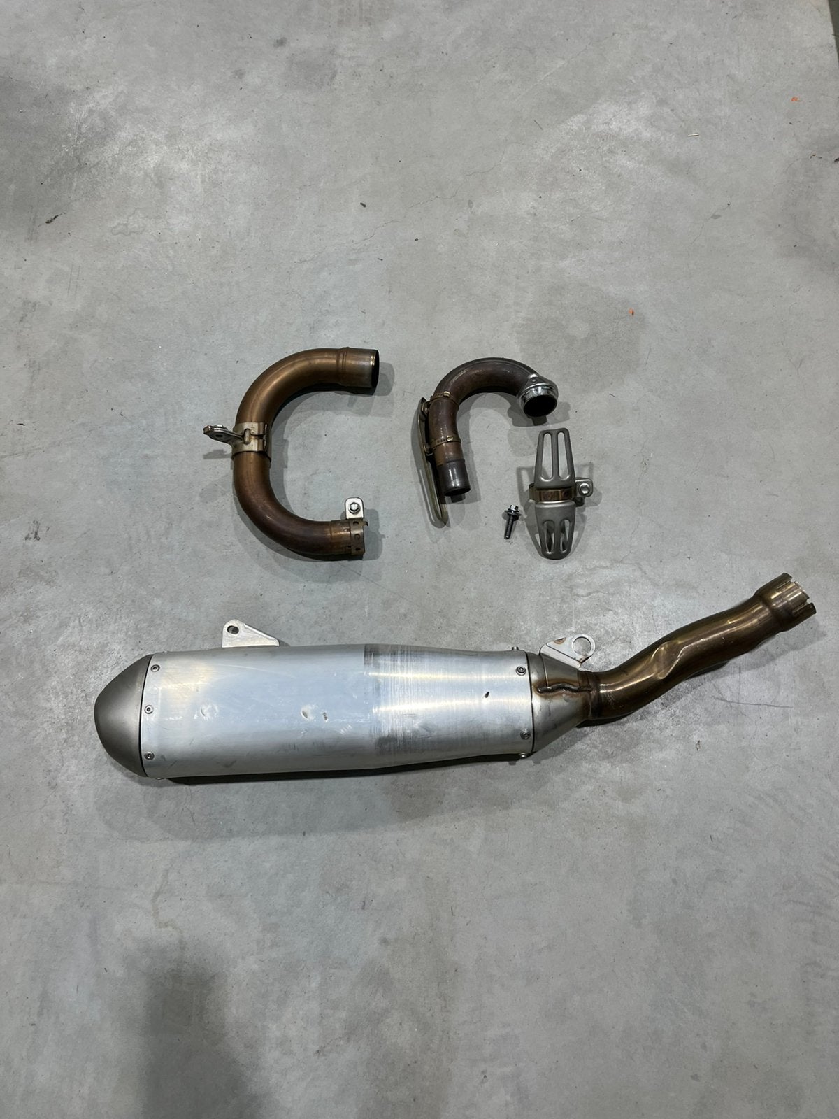 Originele yamaha yz250f 2021 uitlaat, Ophalen, Zo goed als nieuw, Uitlaat
