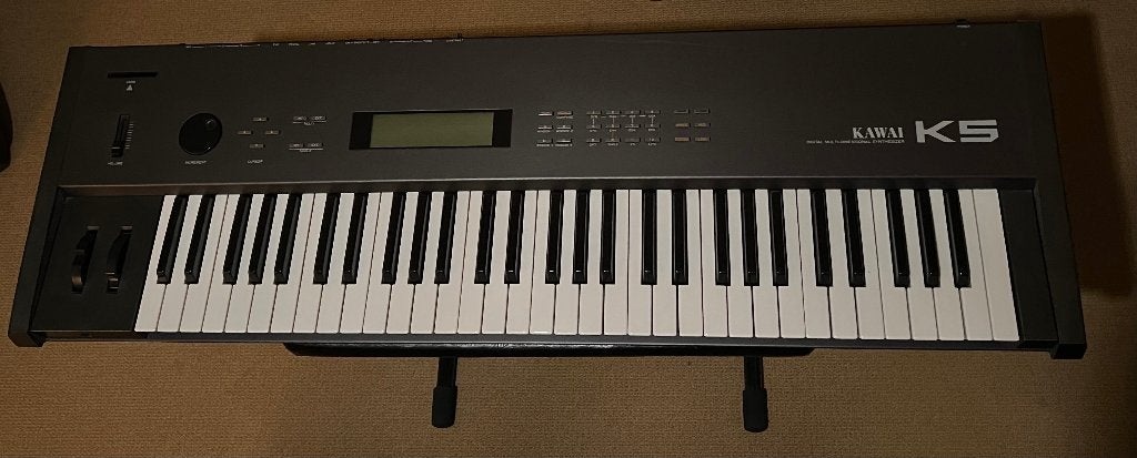 Kawai K5 Synthesizer - Unieke Vintage Additive Synth, Ophalen, Met midi-aansluiting, Kawai, 61 toetsen
