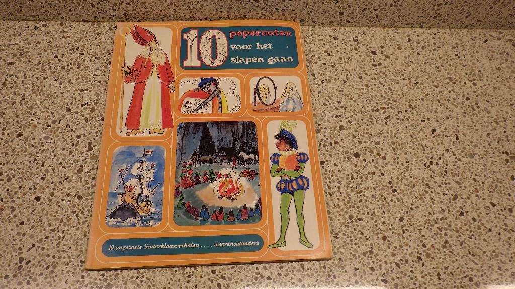 mooi Sinterklaasboek: 10 noten voor het slapen gaan, Diversen, Sinterklaas, Ophalen of Verzenden, Gebruikt