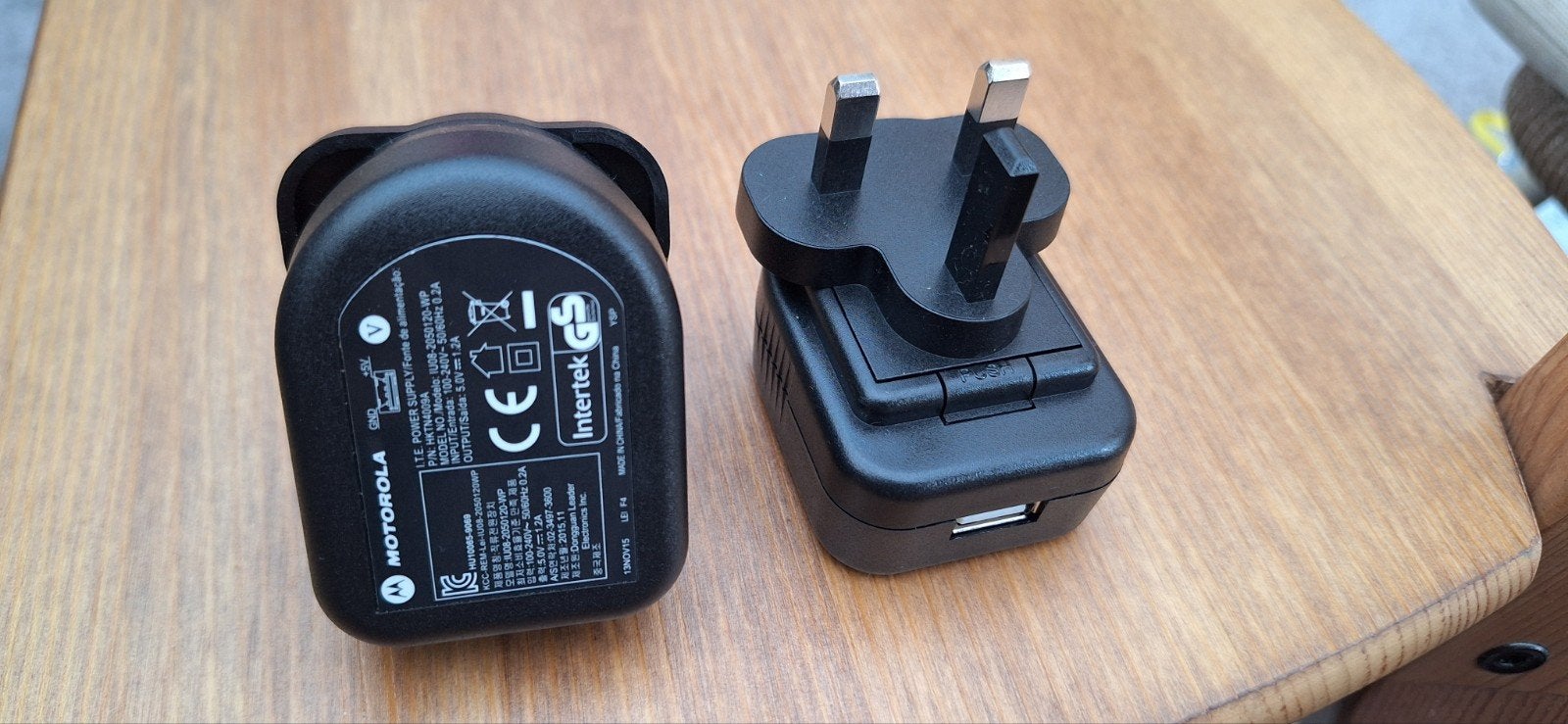 Motorola USB-oplader (UK-stekker), Ophalen of Verzenden, Nieuw