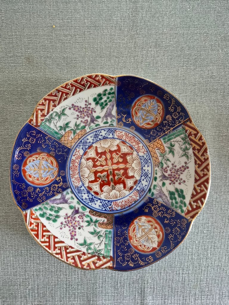 Japanse Imari schaal, Ophalen of Verzenden