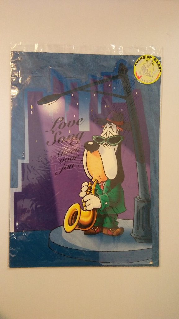 Droopy Tex Avery Wolf meisje kaarten feestkaarten GROOT, Verzamelen, Ophalen of Verzenden, Overige figuren, Zo goed als nieuw