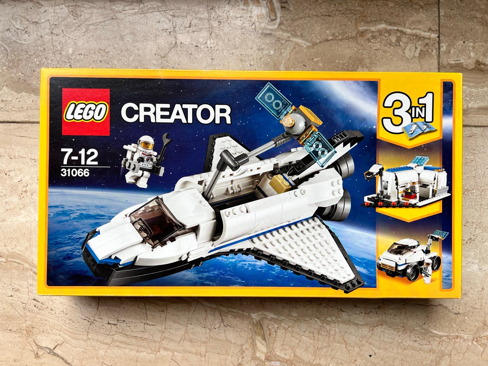 Lego Creator 31066 Ruimte Shuttle Transporter 3-in-1, Lego, Ophalen of Verzenden, Compleet, Creator