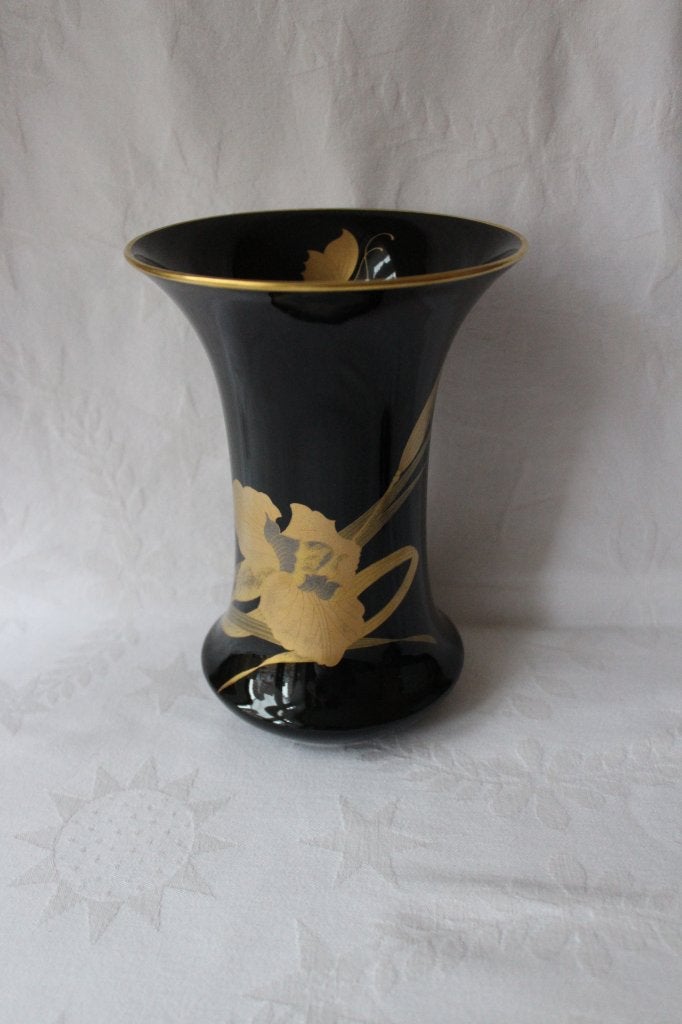 Vintage Hutschenreuther Leonard Paris vaas c 1980, Antiek en Kunst, Antiek | Porselein, Ophalen of Verzenden