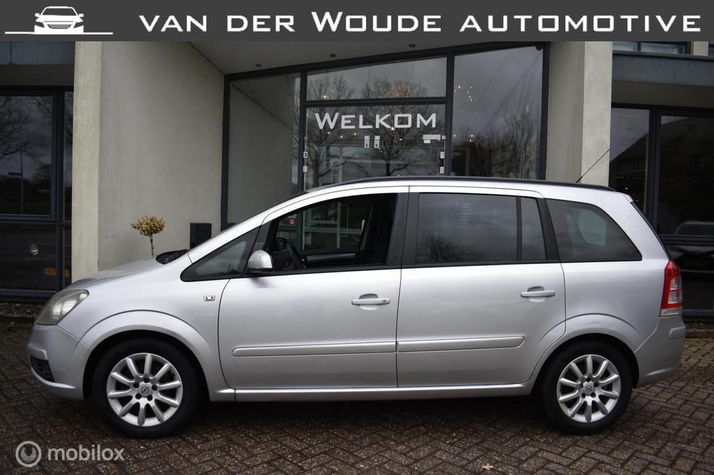 Opel Zafira 1.6 Executive 7 pers,|Airco|Cruise|121000km NAP!, Voorwielaandrijving, Stof, 4 cilinders, 7 stoelen