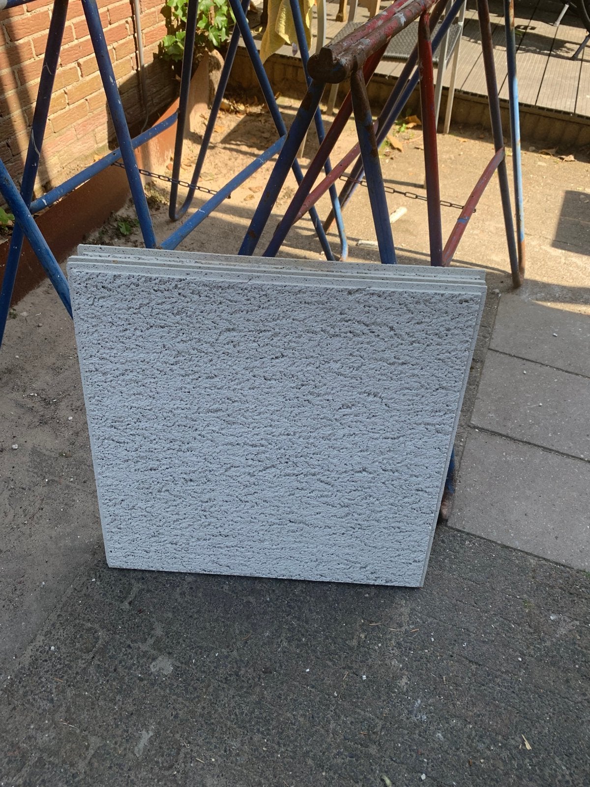 Gratis Plafondplaten 60x60 cementlook voor systeem plafond, Ophalen, Nieuw