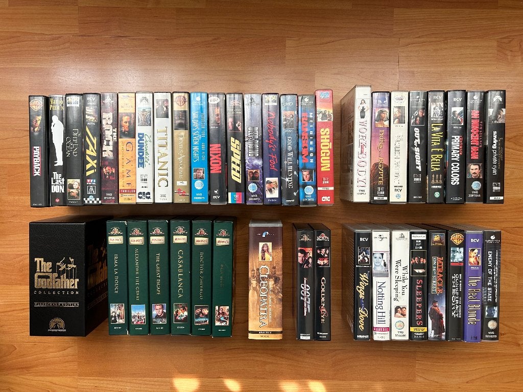 Verzameling retro films VHS videobanden, Cd's en Dvd's, VHS | Film, Alle leeftijden, Overige genres, Zo goed als nieuw, Nederlands